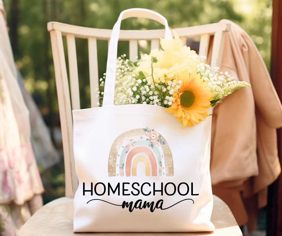 Homeschool Mama -- Tote Bag
