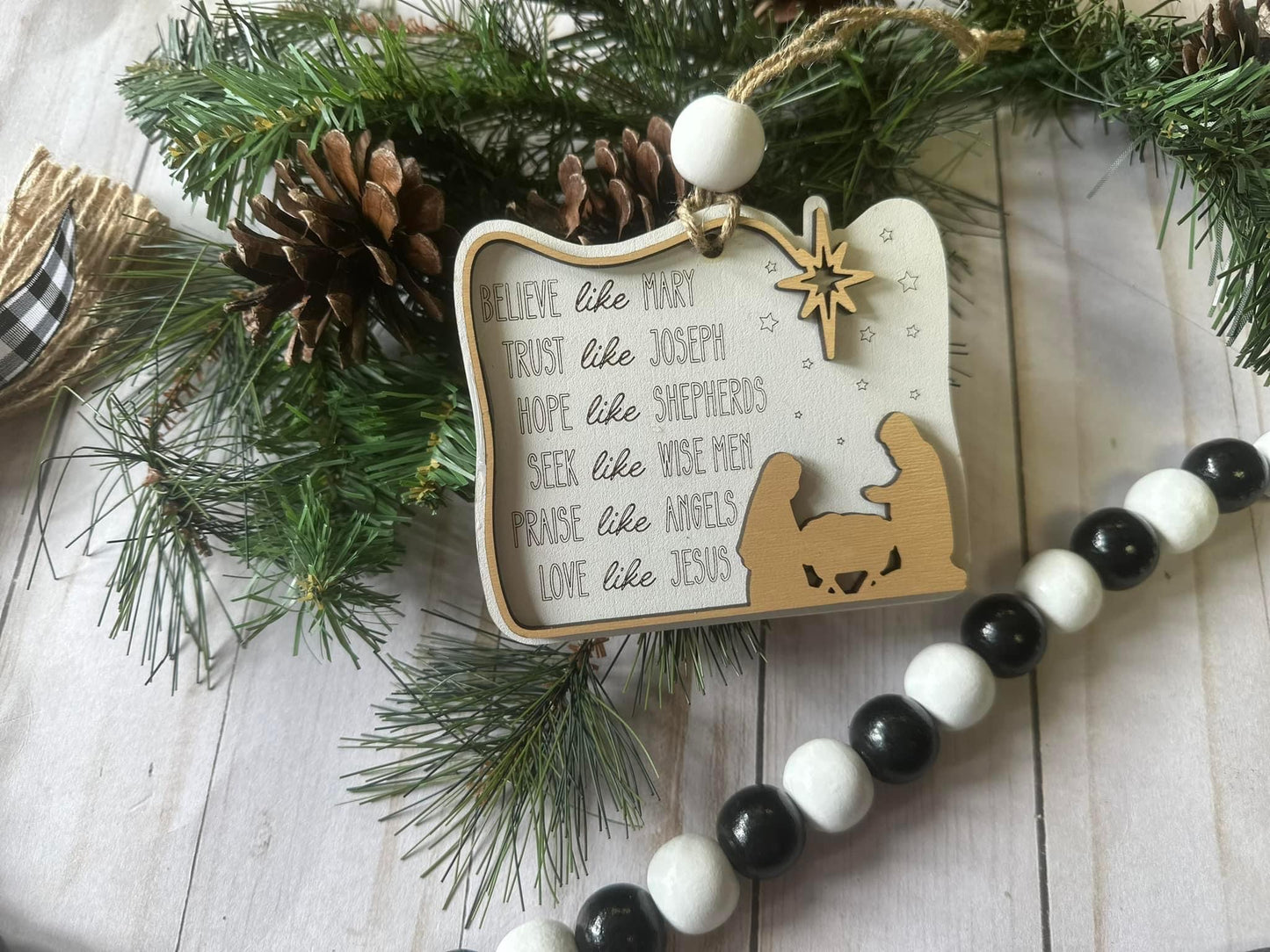 Love Like Jesus Ornament