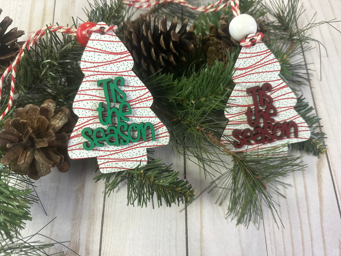 Tis the Season - Snack Cake Ornament