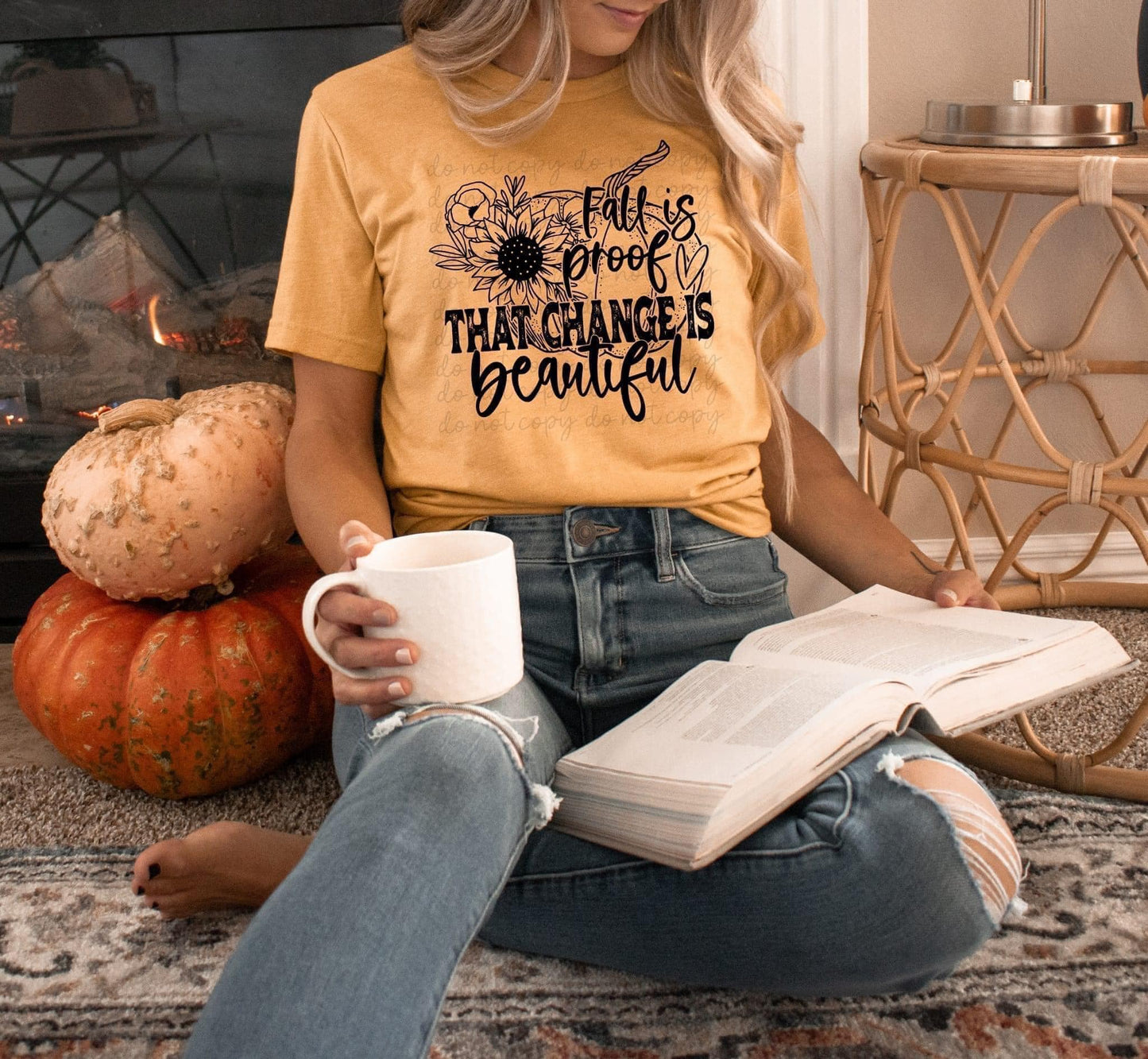 Fall is Proof Change is Beautiful -- Black