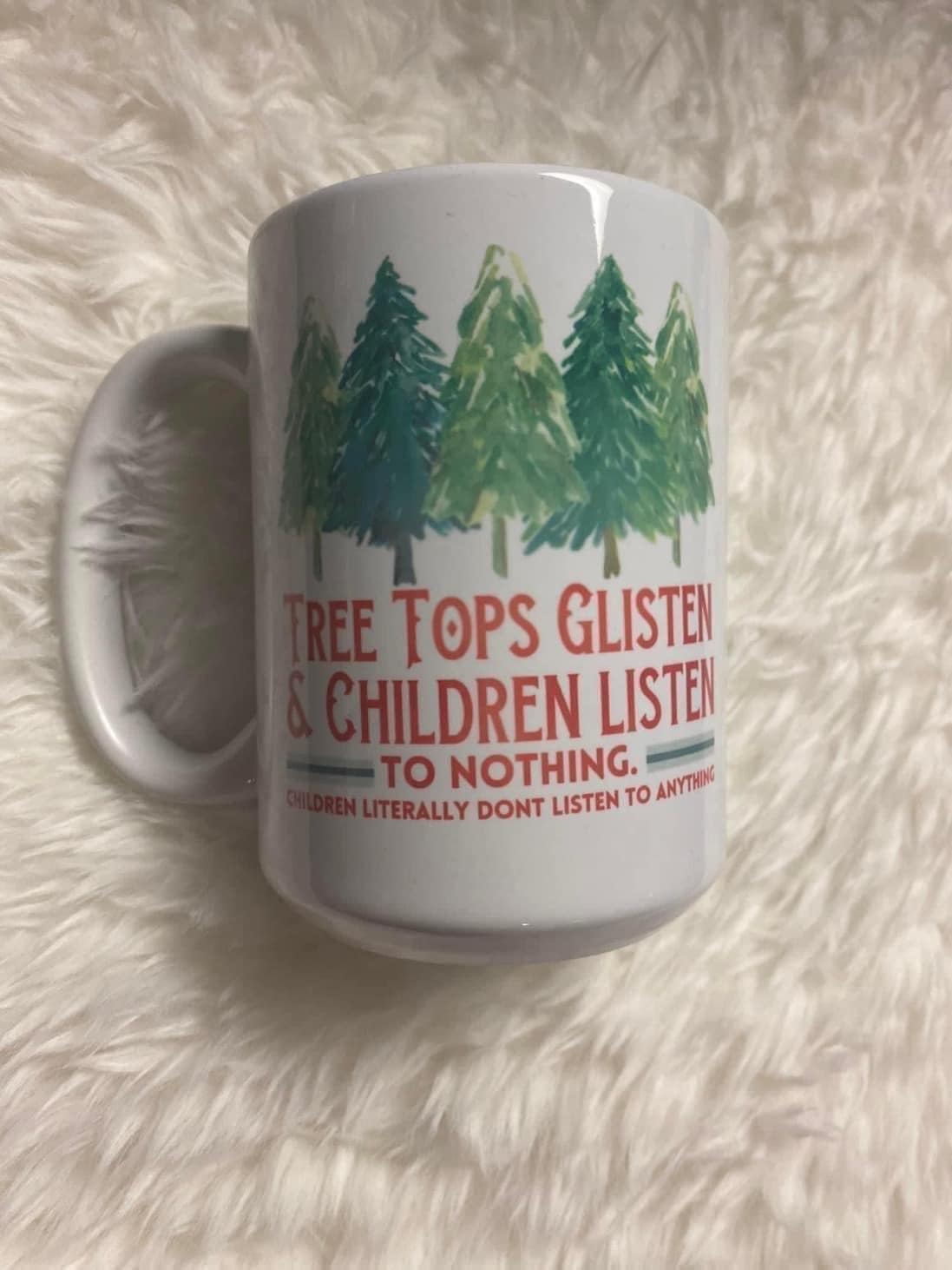 Tree Tops Glisten, Children Listen to Nothing