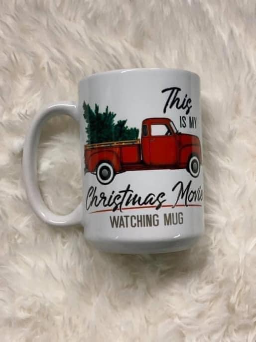 Christmas Movie Mug Red Truck