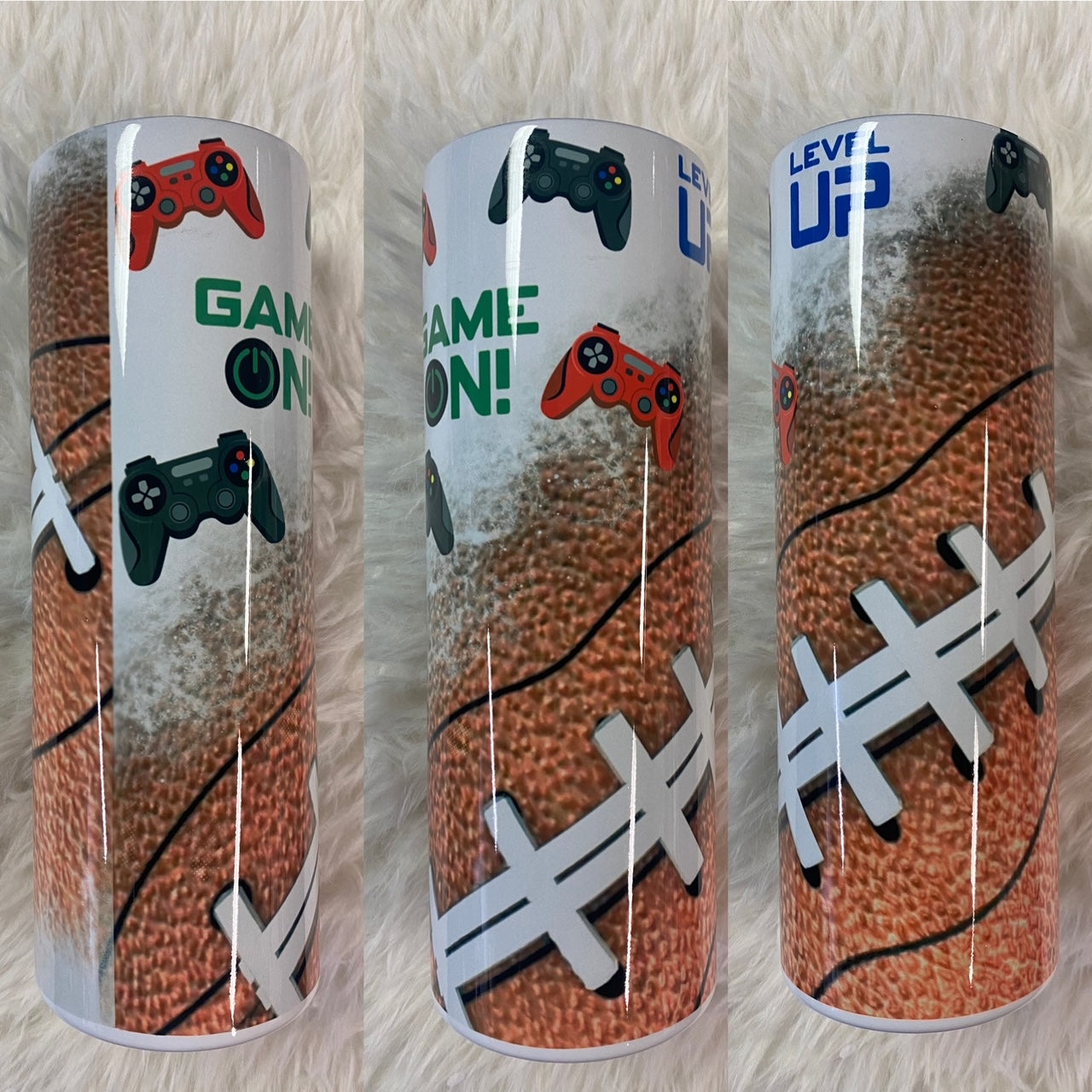 Gamer & Football 20 oz. Tumbler