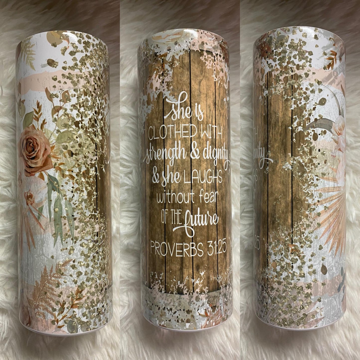 She is Clothed 20 oz. Tumbler