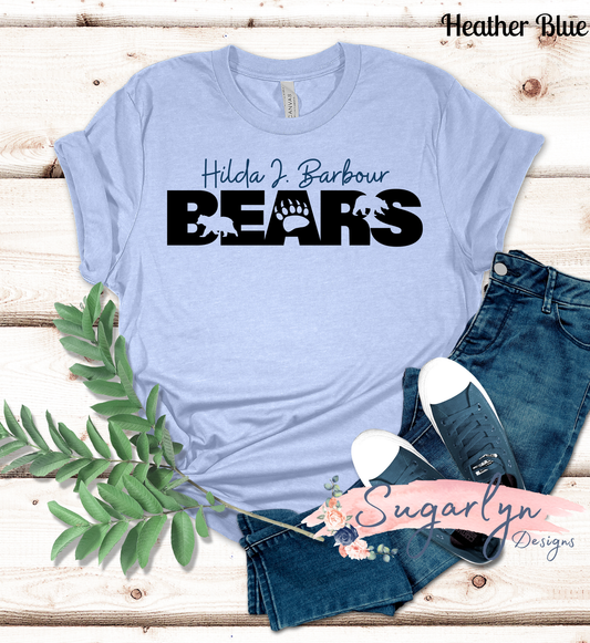 Hilda J Bears -- Cutout Bear