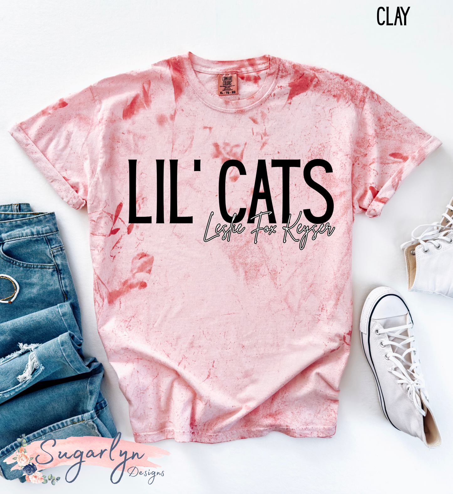 LFK Lil'Cats -- Color Blast Tee