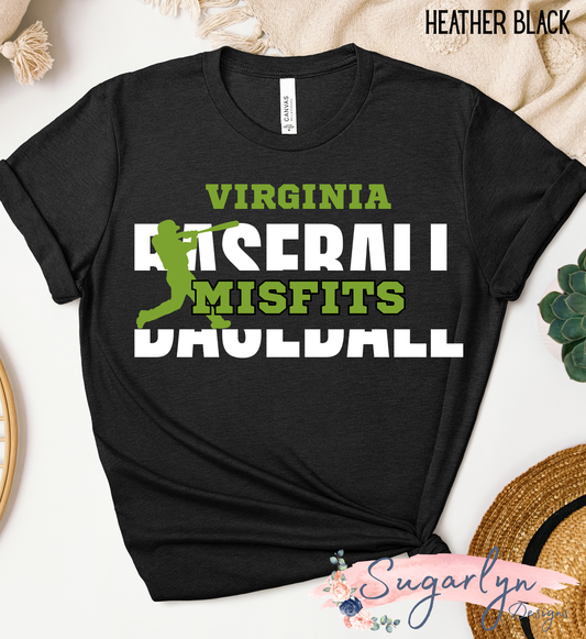 Virginia Misfits -- Split Text