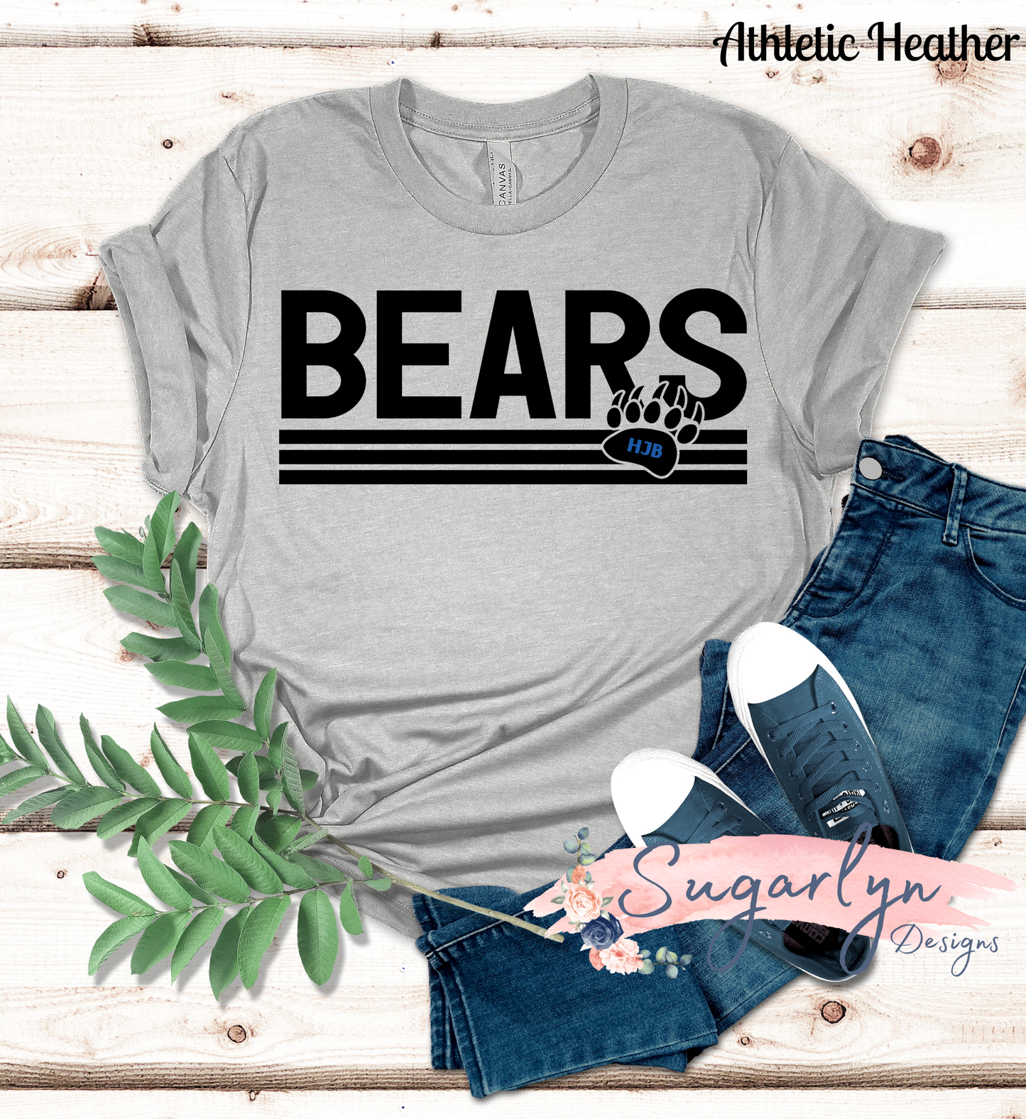 Hilda J Bears -- Paw Print & Stacked Bars