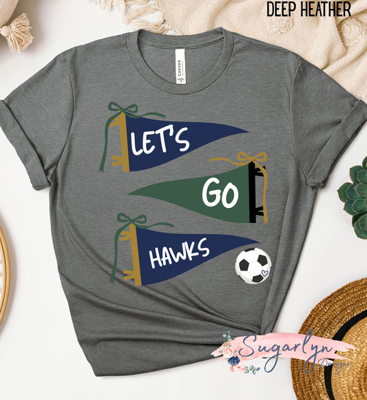 Skyline Hawks Soccer -- Let's Go Flags
