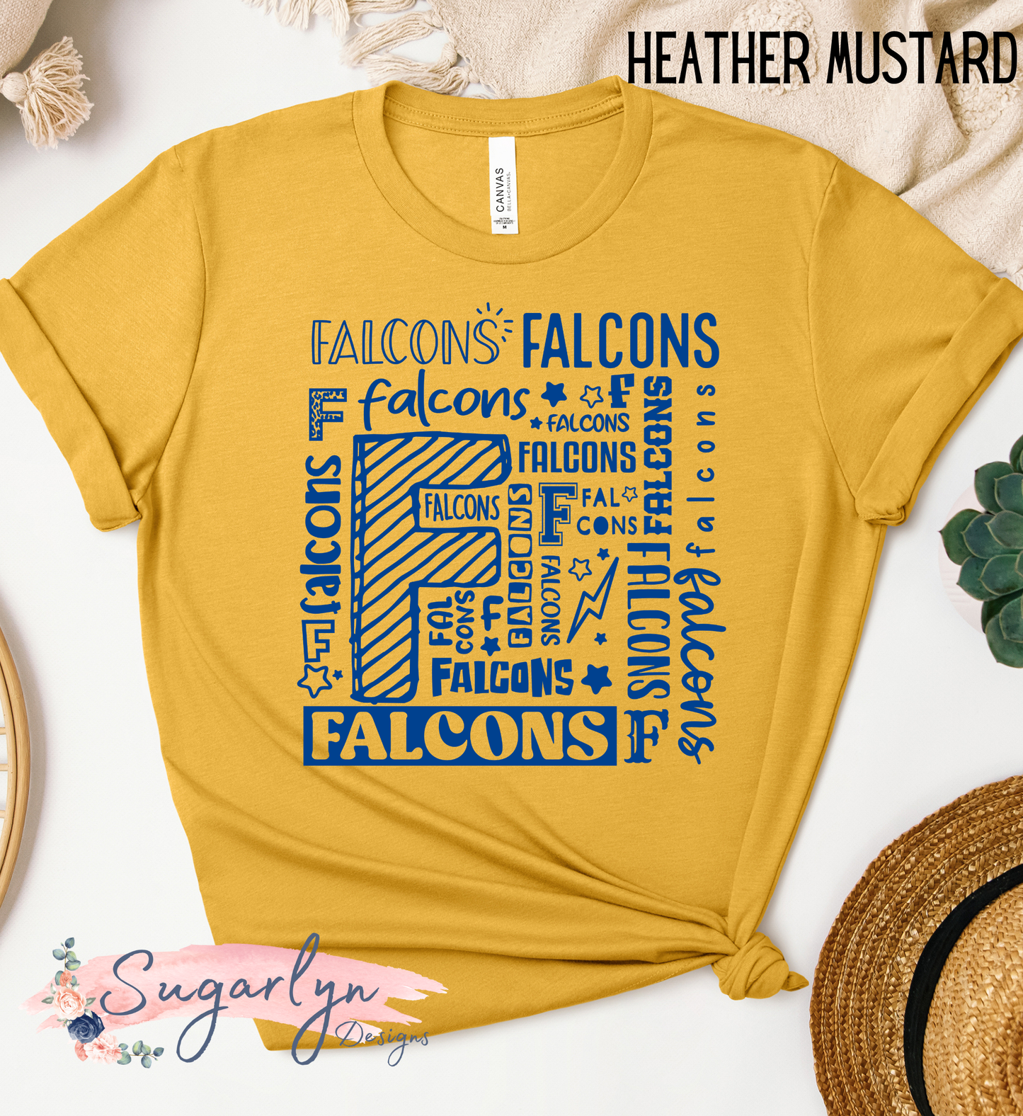 Central Falcons -- Falcons Typography