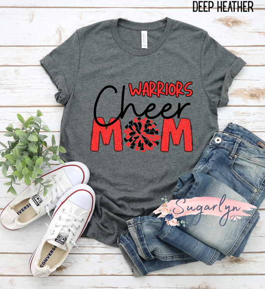 Sherando Warriors -- Warriors Cheer Mom Glitter