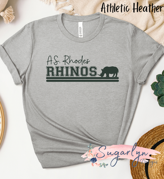 AS Rhodes Rhinos -- Rhino Bar Text