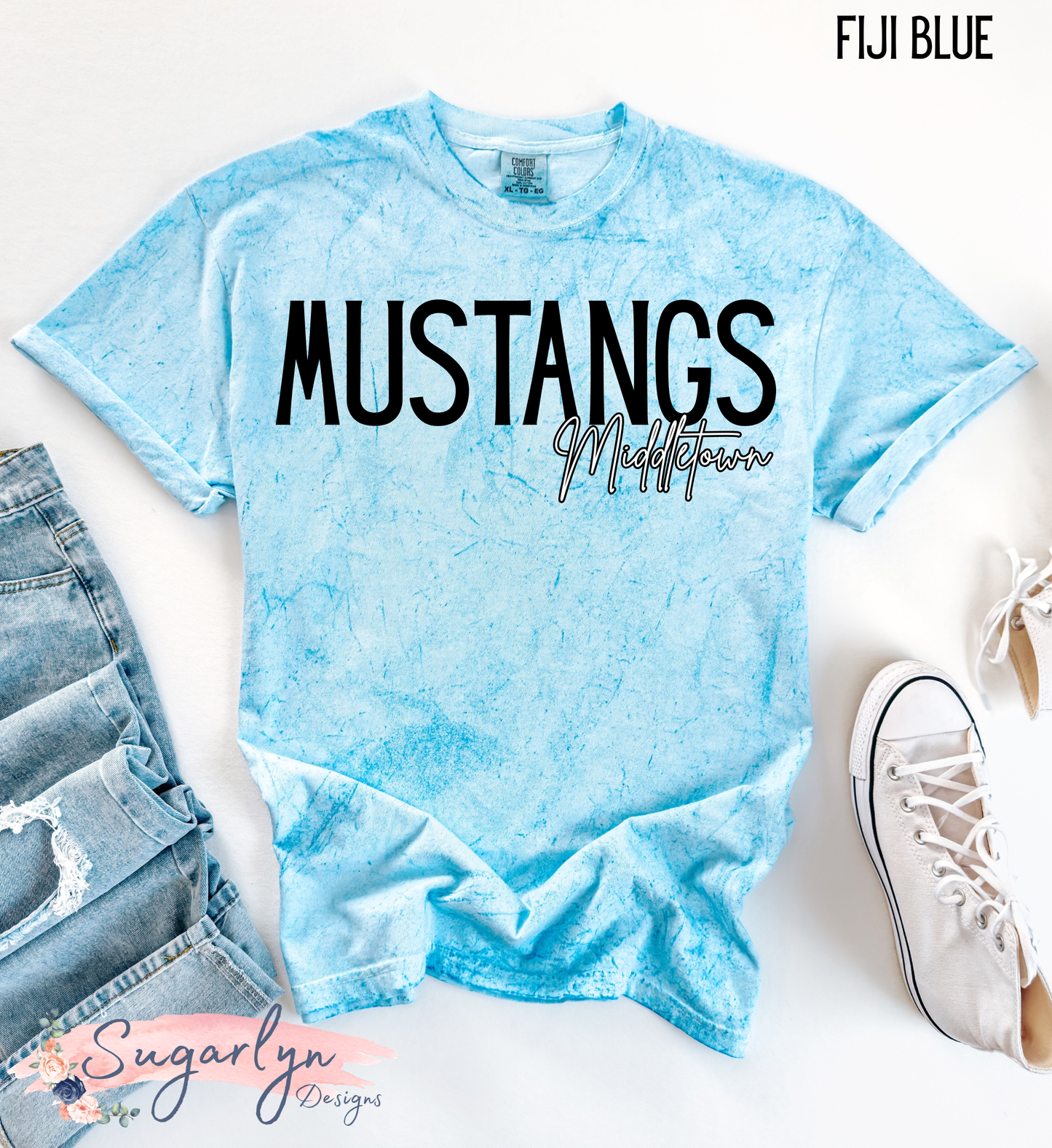 Middletown Mustangs -- Color Blast Tee