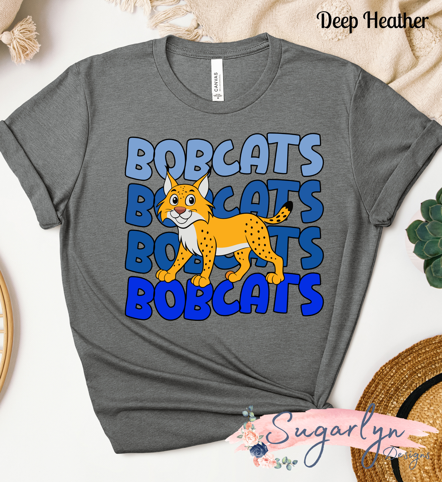 EWM Bobcats - Bobcats Retro Stacked