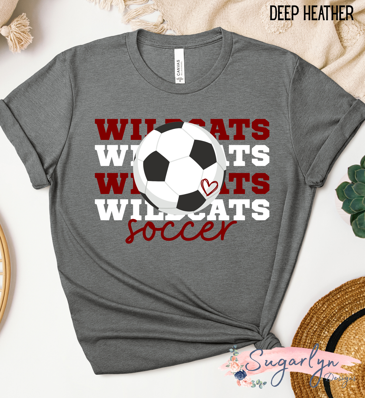 Wildcats Soccer Stacked