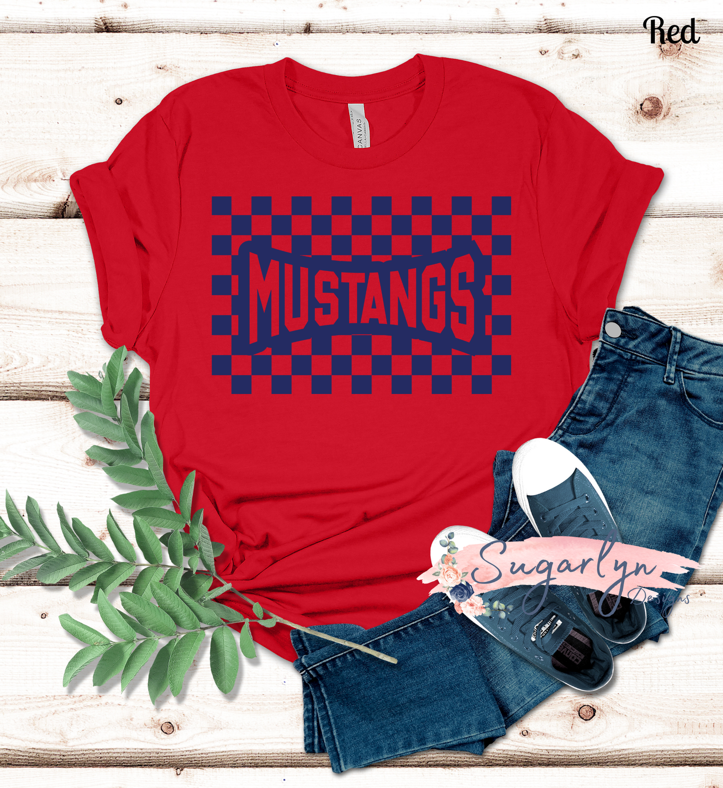 Middletown Mustangs -- Checkerboard Mustangs