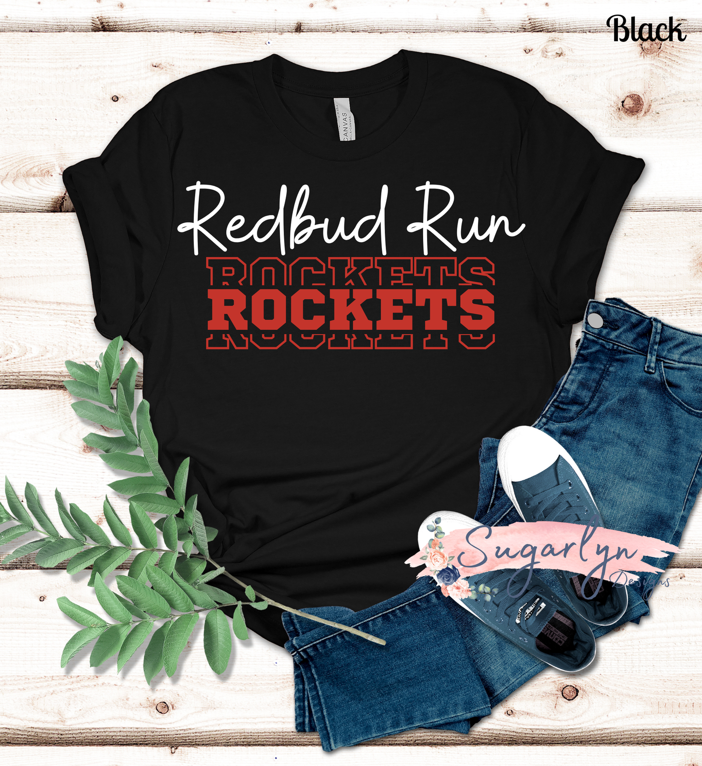 Redbud Run Rockets -- Split Text