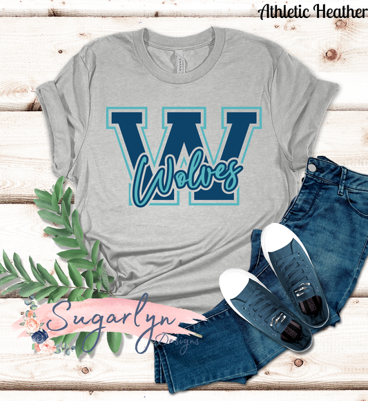 Jordan Springs Wolves -- Wolves "W"