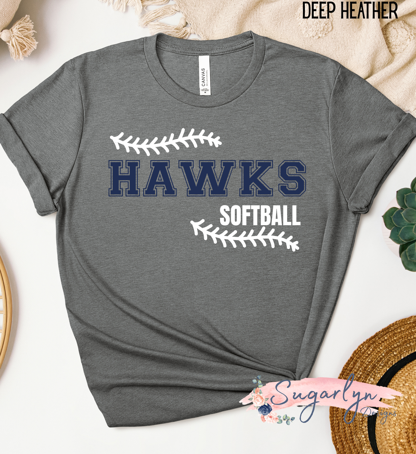 Skyline Hawks Softball -- Simple Laces