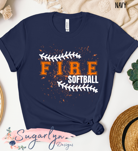 Front Royal Fire -- Fire Softball Splatter