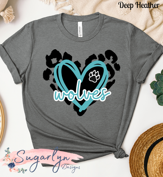 Jordan Springs Wolves -- Wolves Leopard Heart
