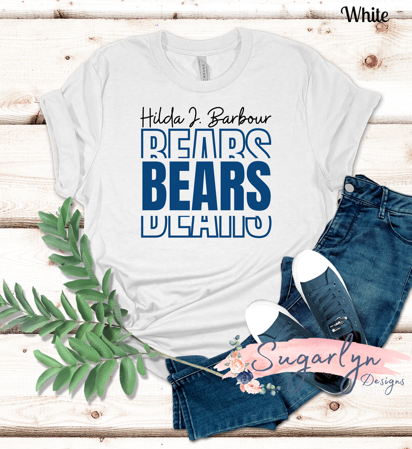 Hilda J Bears -- Split Text