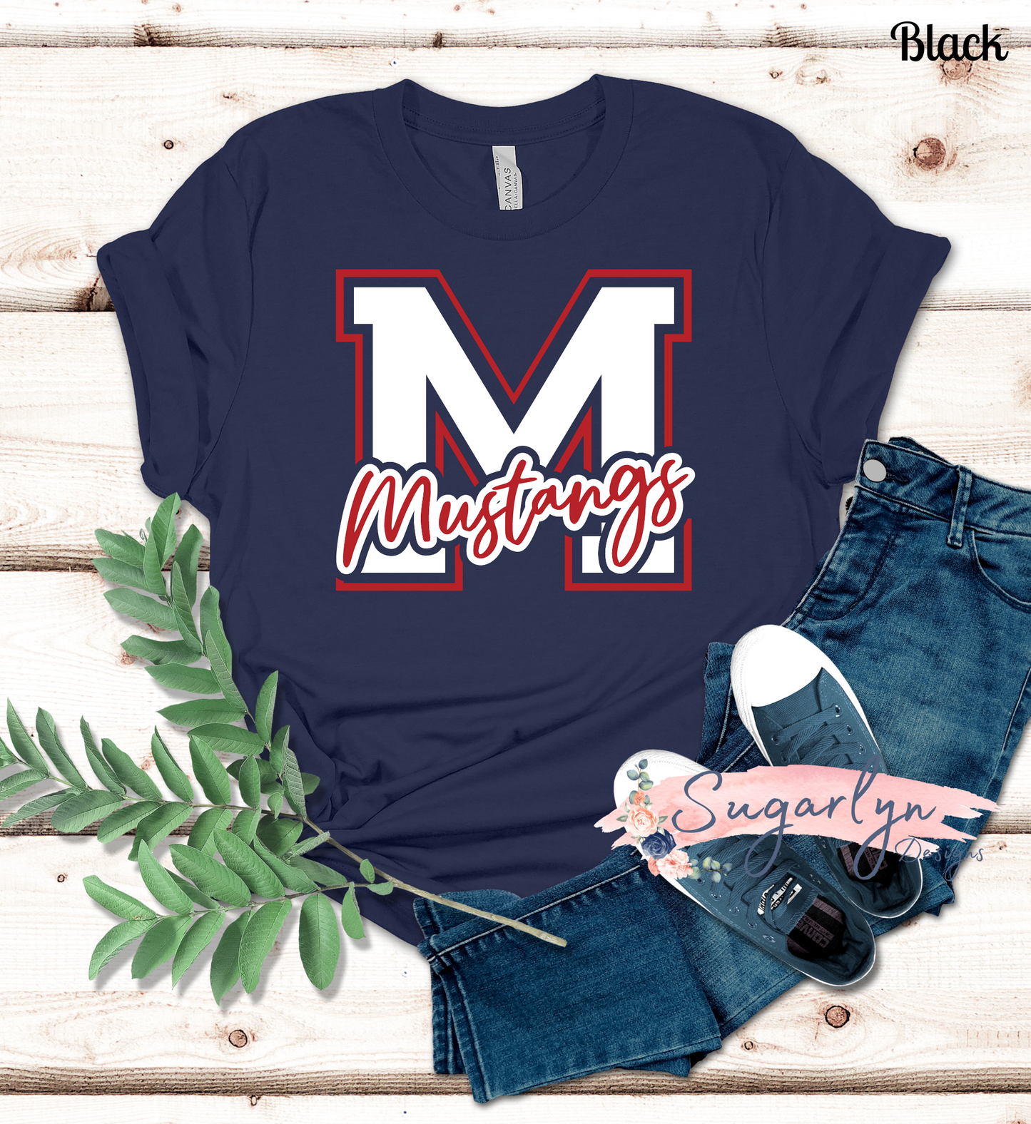 Middletown Mustangs -- "M"