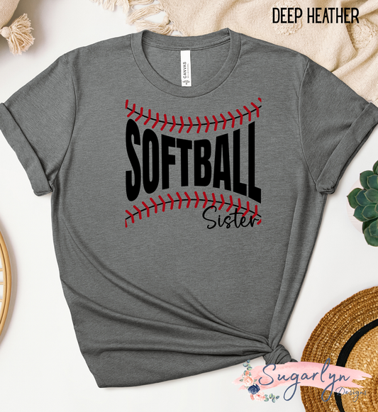 Softball Sister -- Stiches