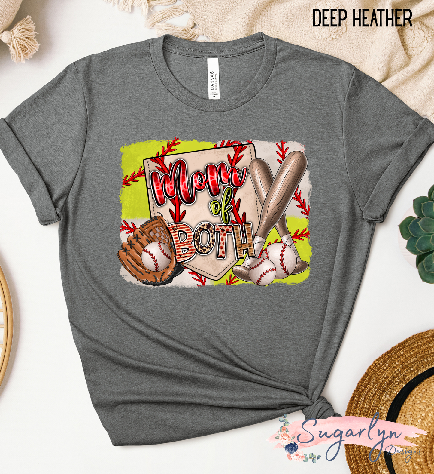 Mom of Both -- Baseball/Softball
