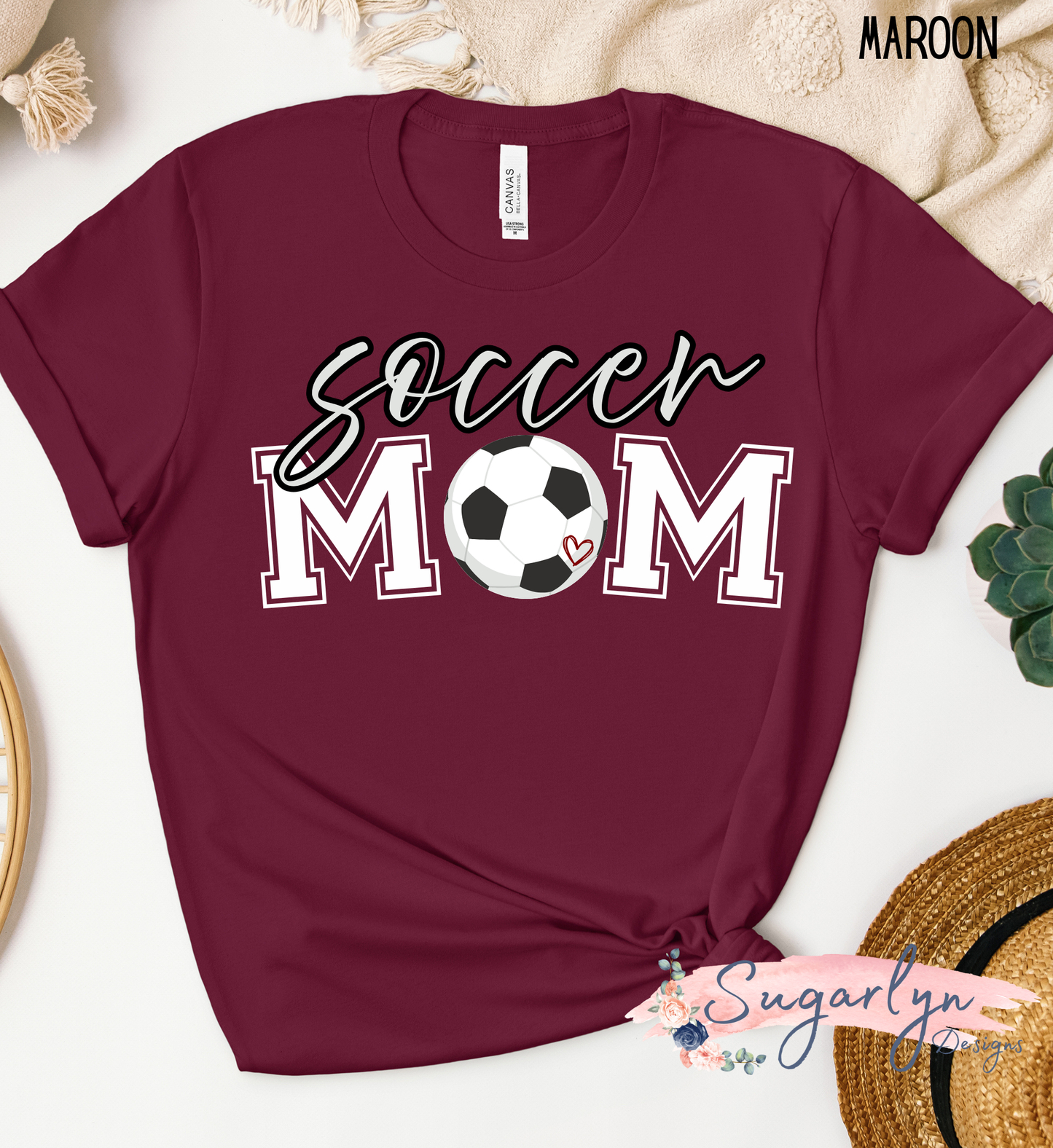 Soccer Mom - Maroon
