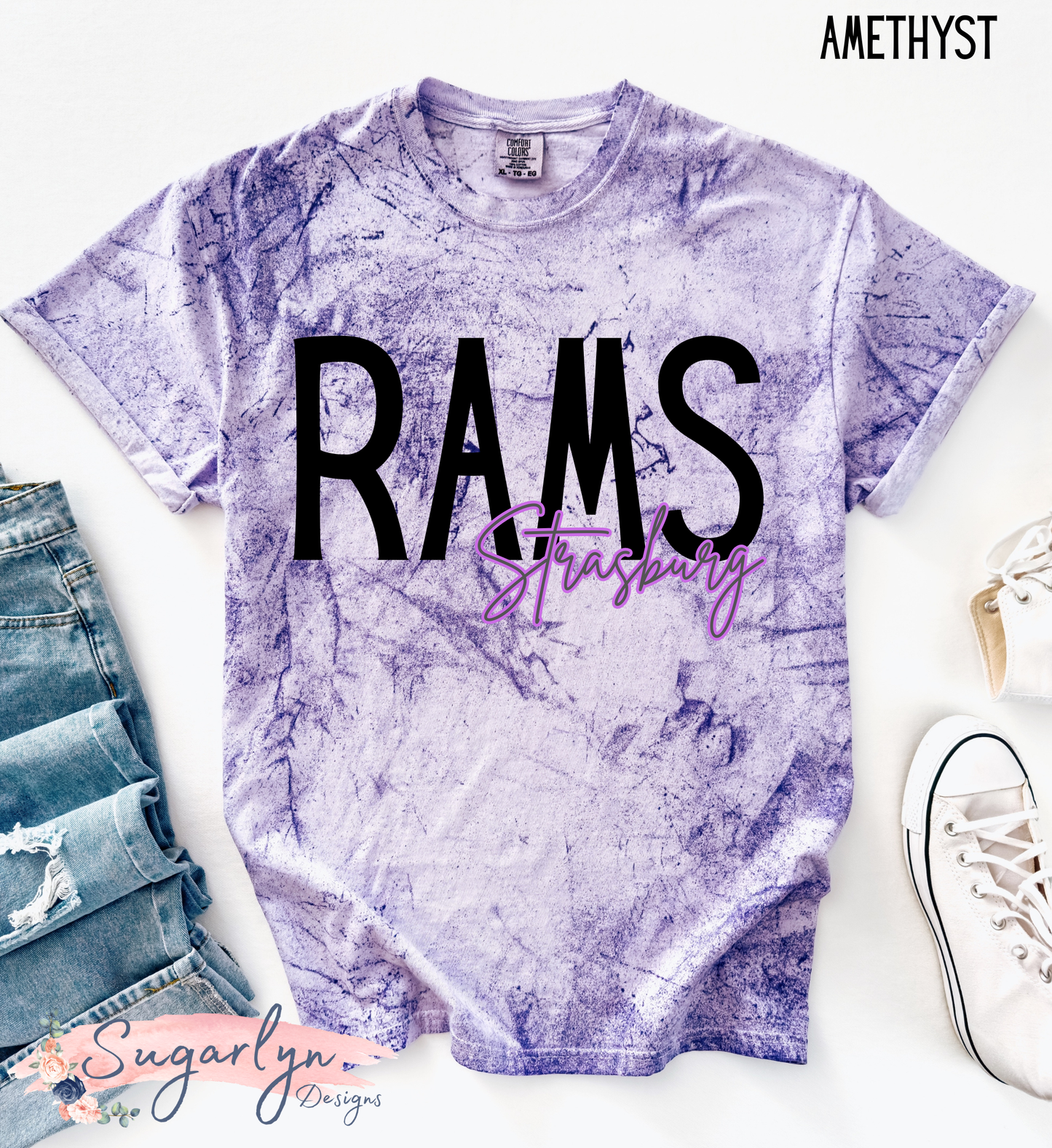 Strasburg Rams -- Color Blast Tee