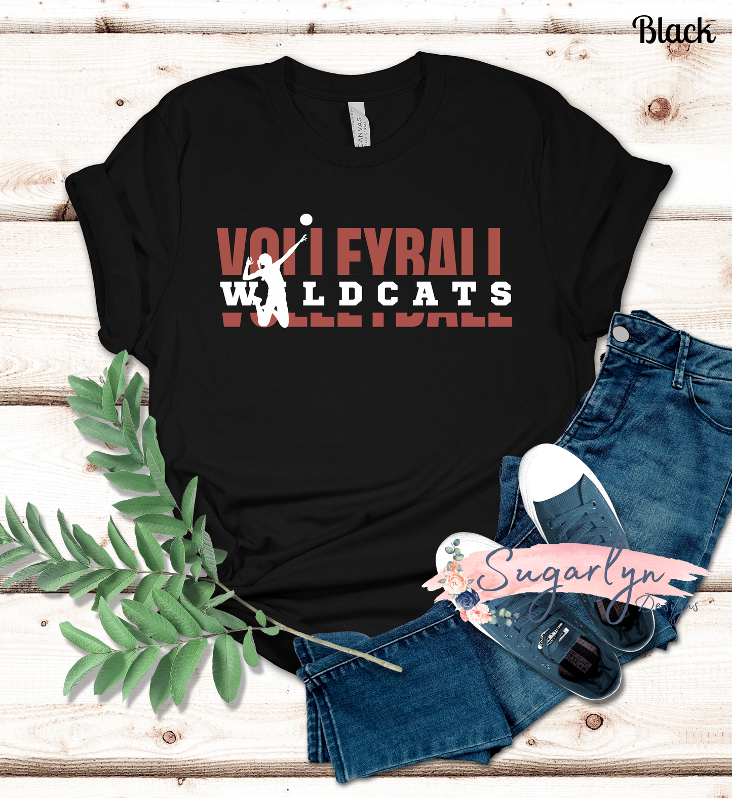 Wildcats Volleyball - Split Text