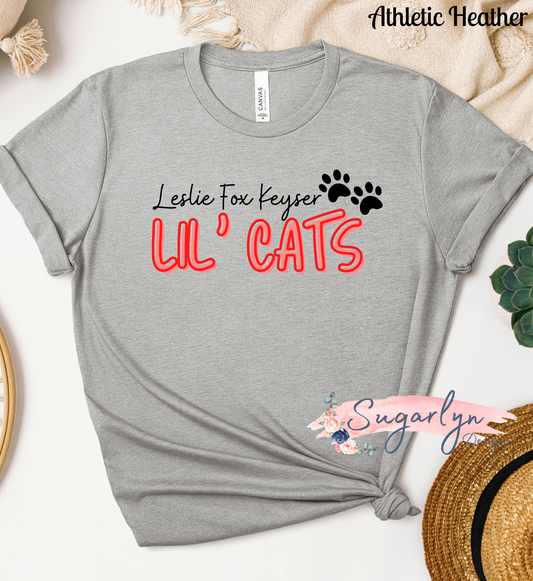 LFK Lil'Cats -- Lil' Cats Two Tone Text