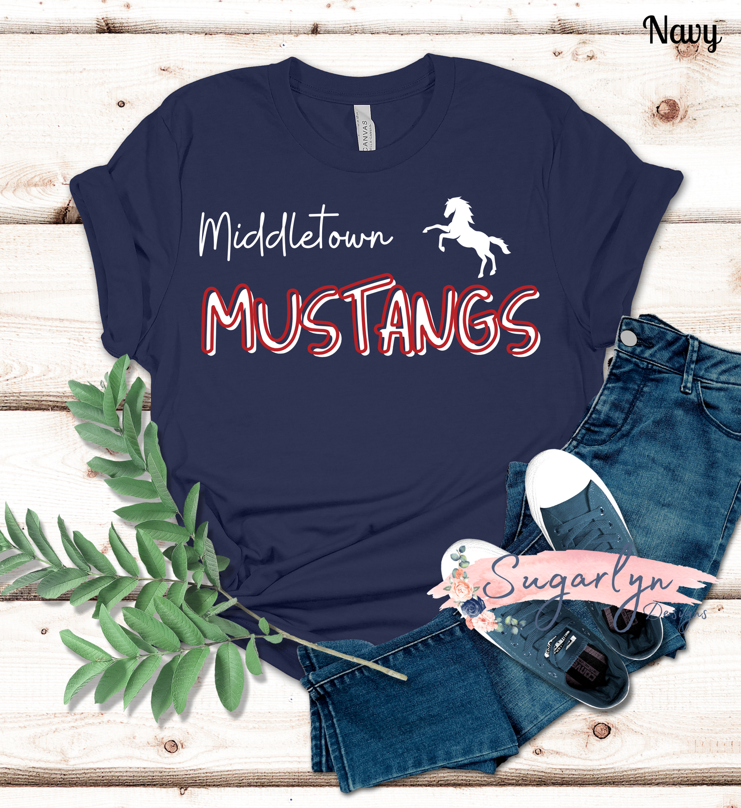 Middletown Mustangs -- Mustangs Two Tone