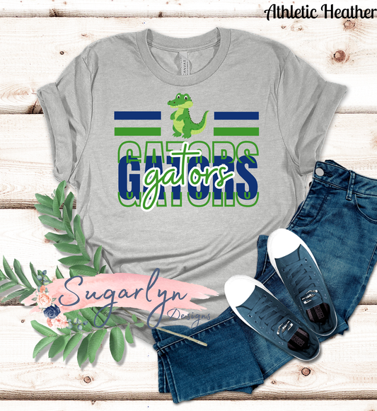 Greenwood Mill Gators --  Gators Split Text