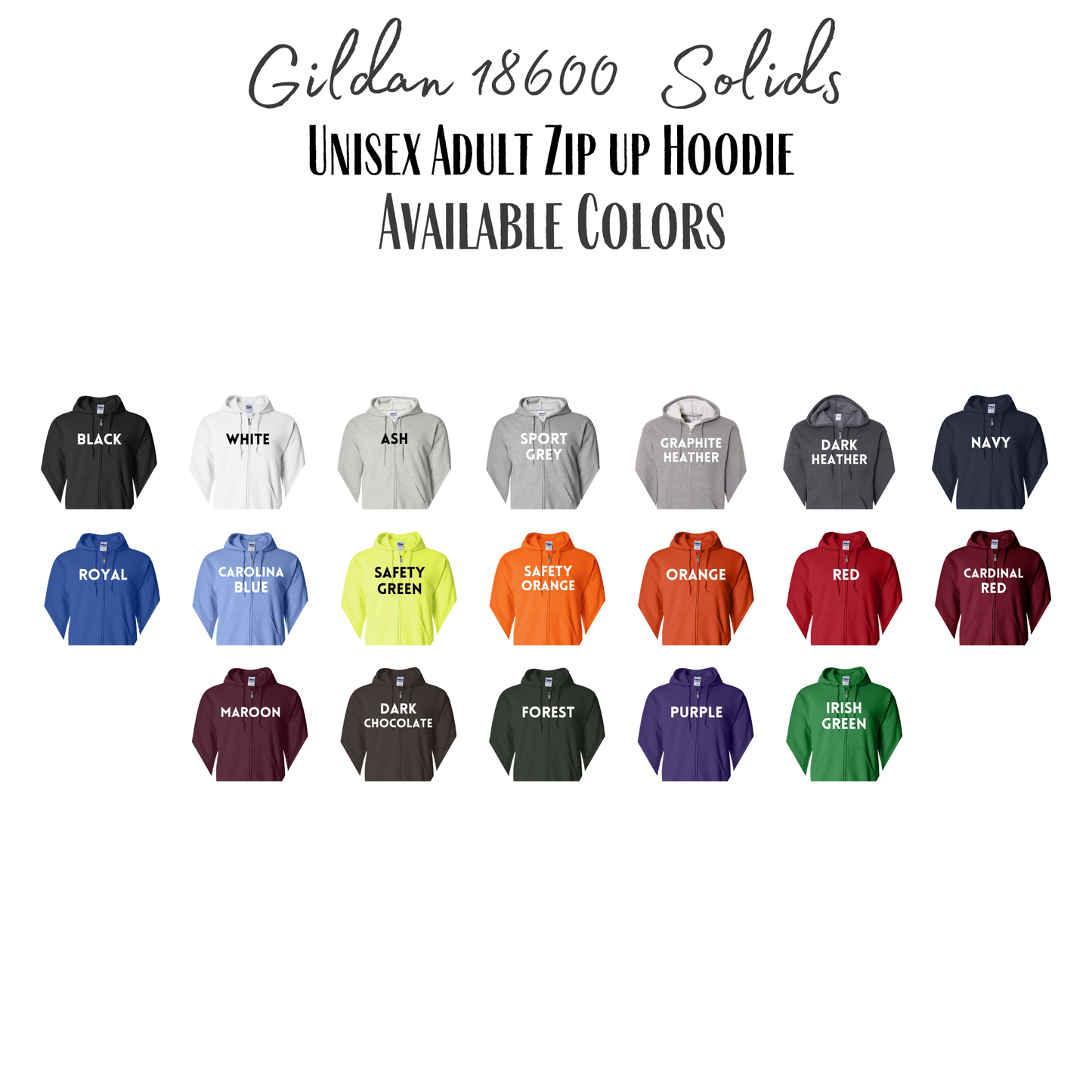 G.R.O.W - Full Zip Hooded Sweatshirt