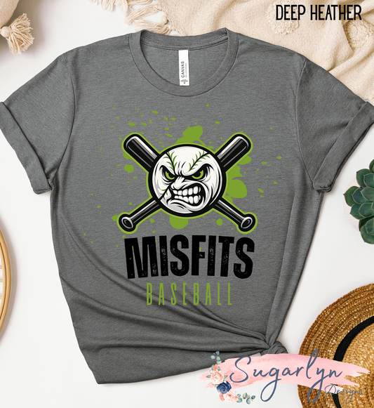Virginia Misfits -- Logo, Paint Splatter
