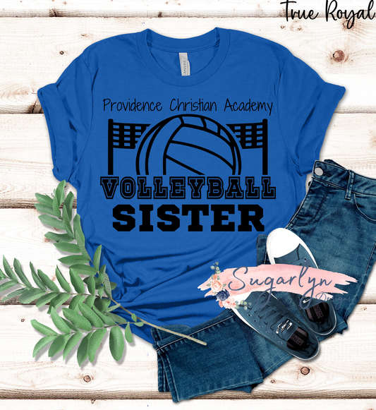 PCA Volleyball Sister -- YOUTH SIZE