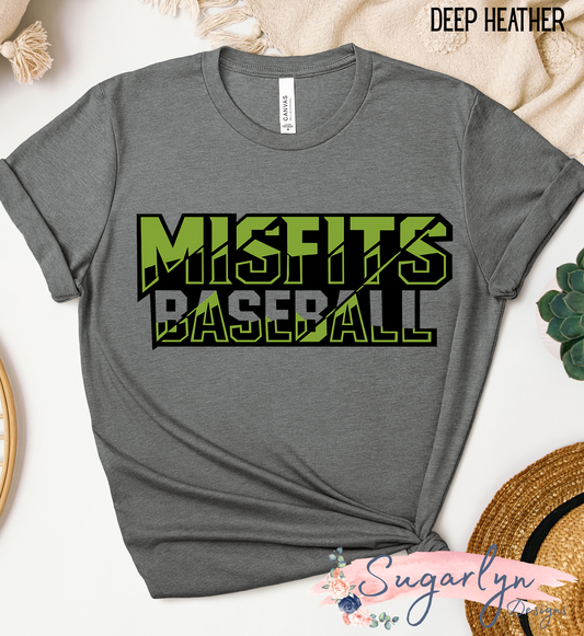 Virginia Misfits -- Two Tone Text