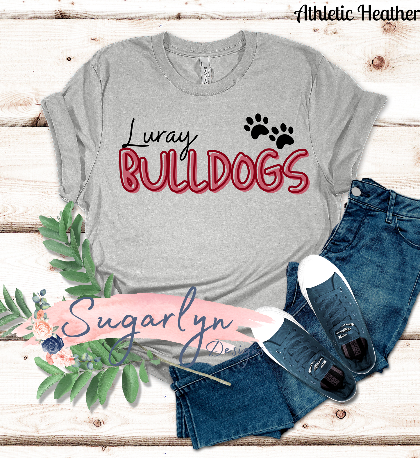 Luray Bulldogs -- Bulldogs Two Tone Text