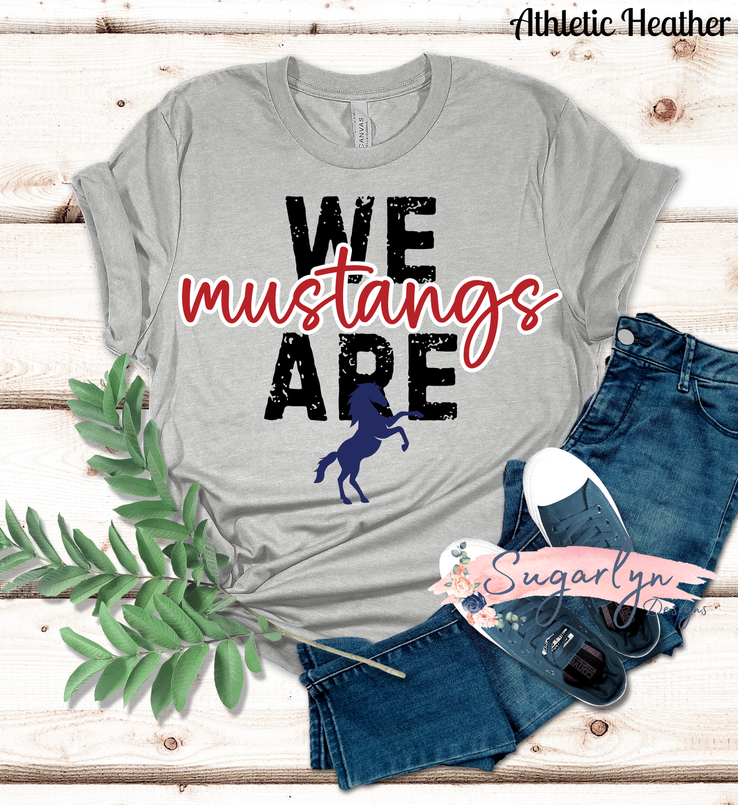 Middletown Mustangs -- We Are Mustangs Distressed