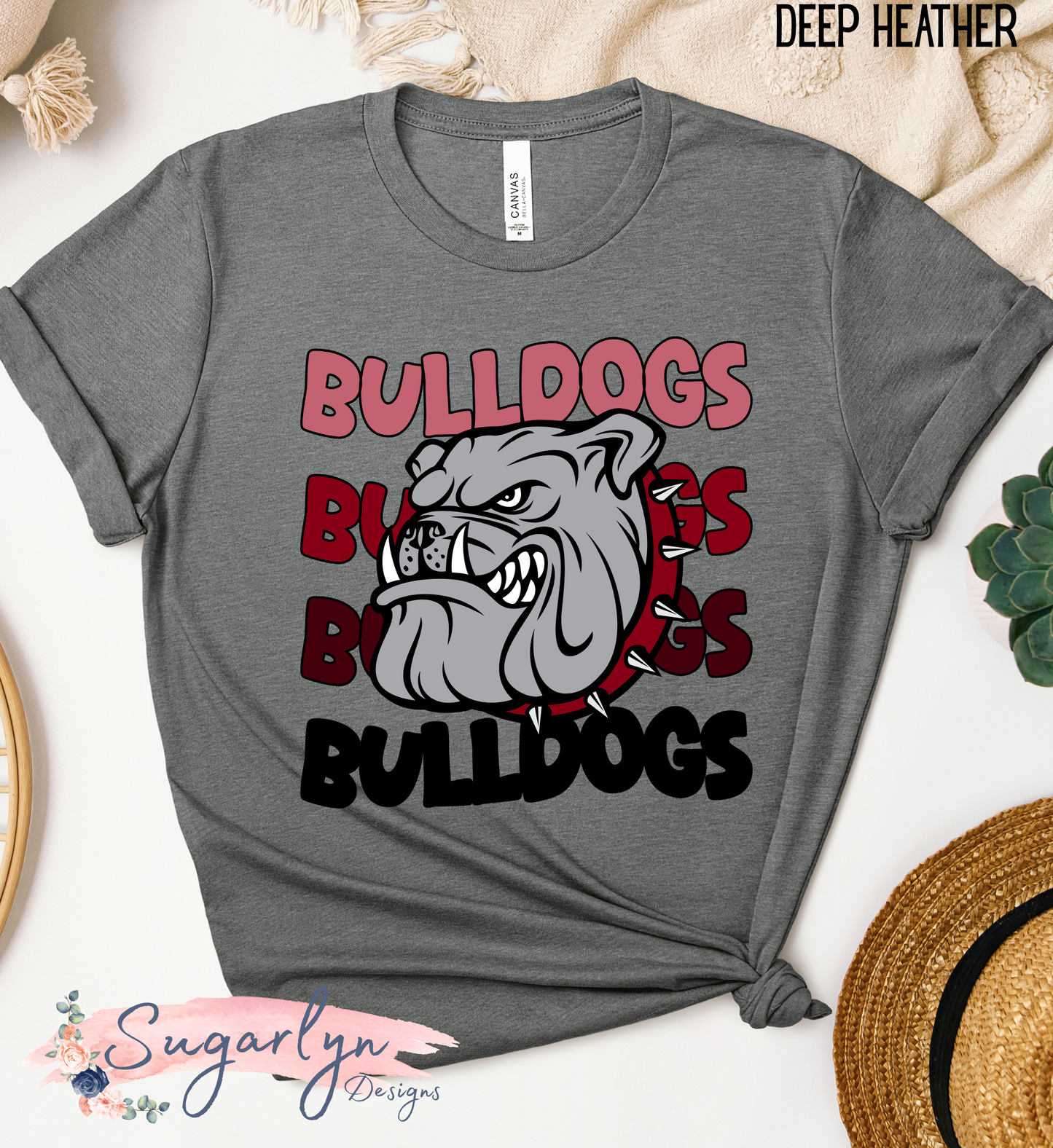 Luray Bulldogs -- Bulldogs Retro Stacked