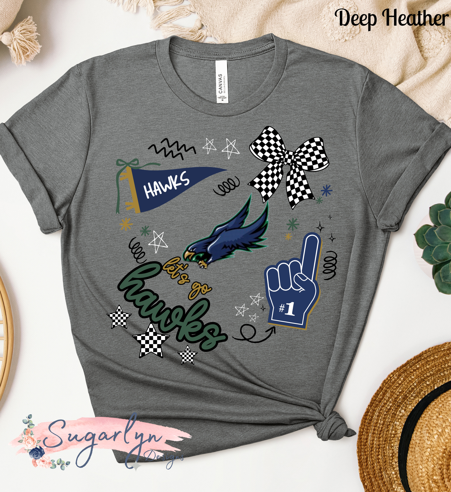 Skyline Hawks -- Doodle Art