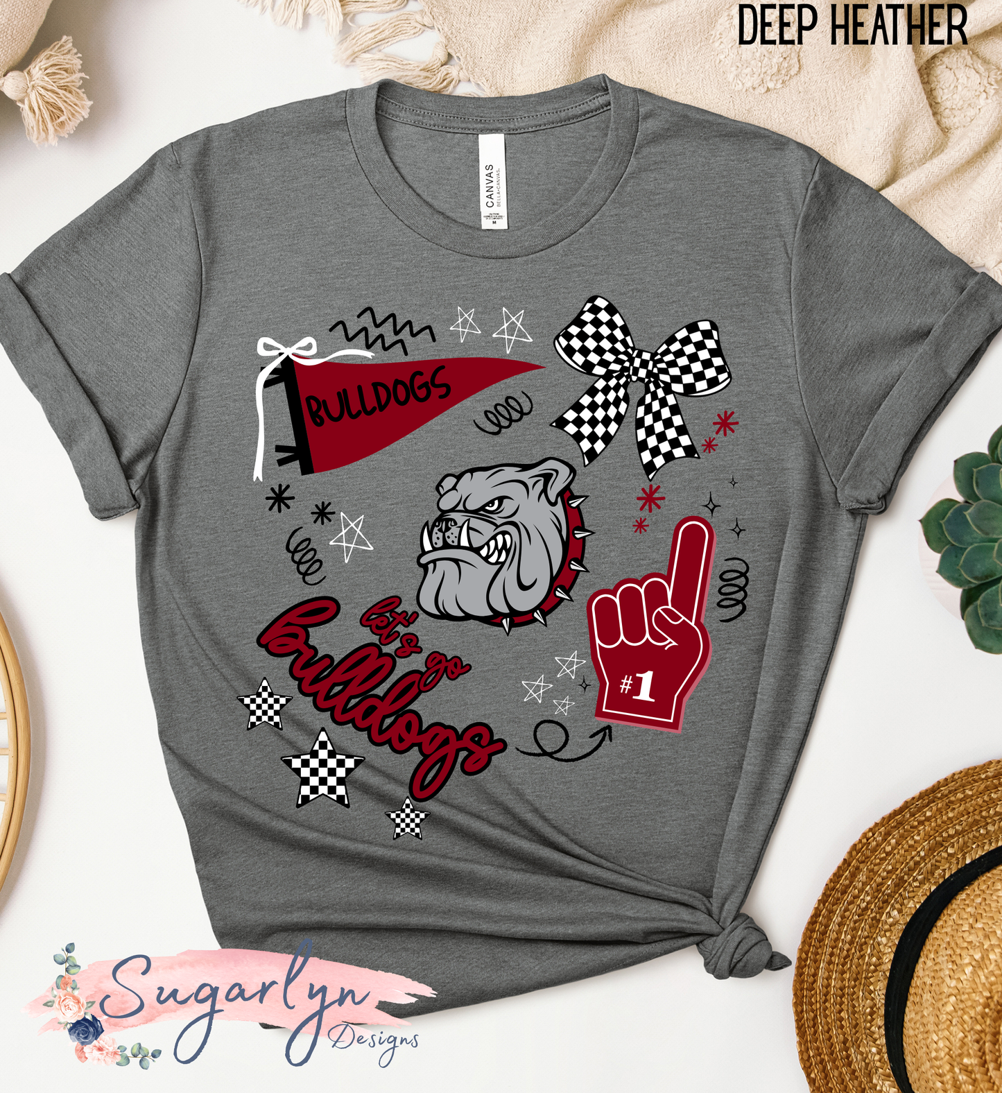 Luray Bulldogs -- Bulldogs Doodle Art