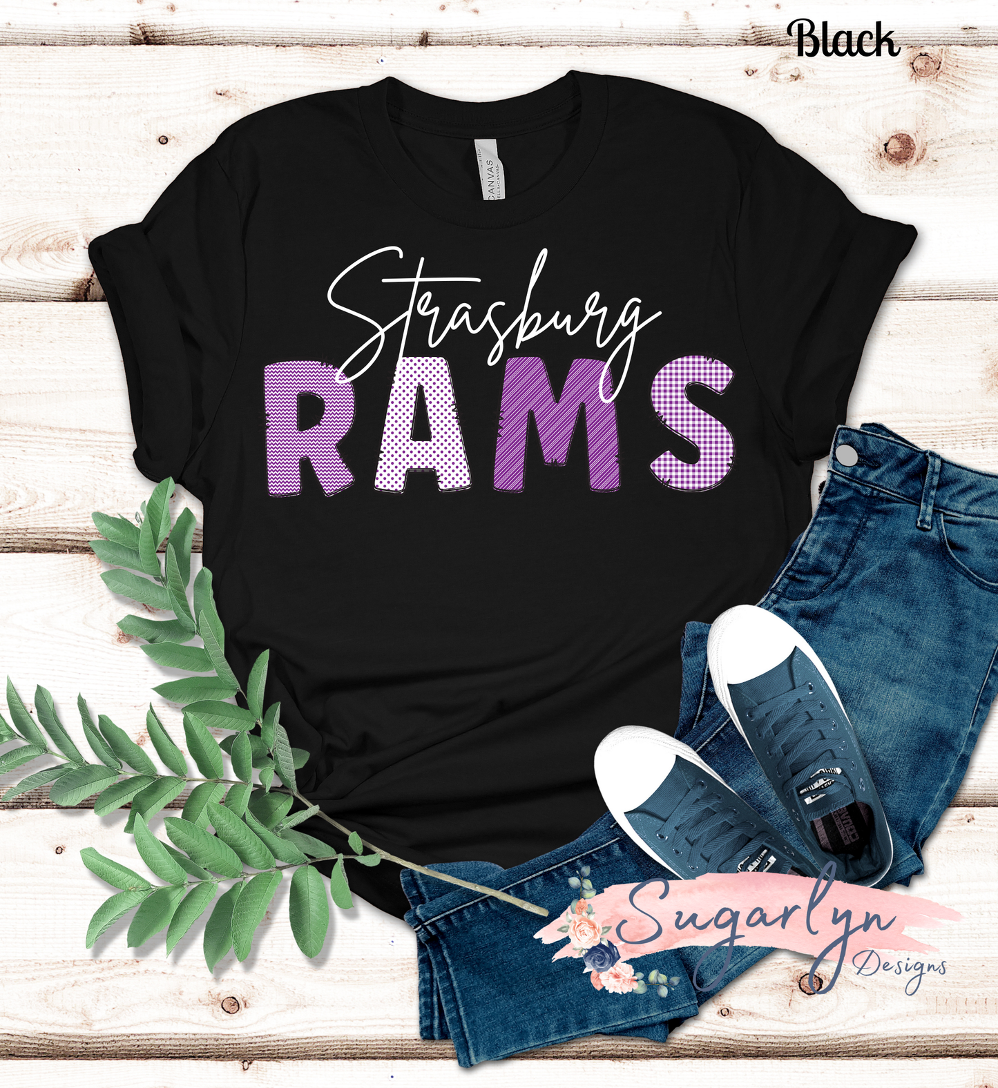 Strasburg Rams -- Rams Doodle Letters