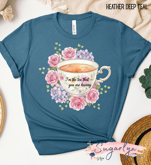 Tea You Are Having - Floral