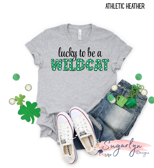Lucky to be a Wildcat -- St. Patrick's Day