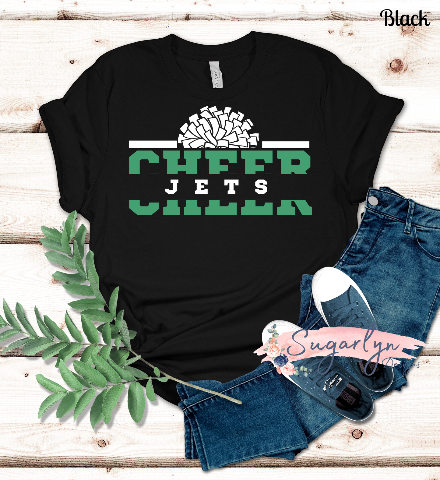 WFYFL Jets Cheer -- Split Text