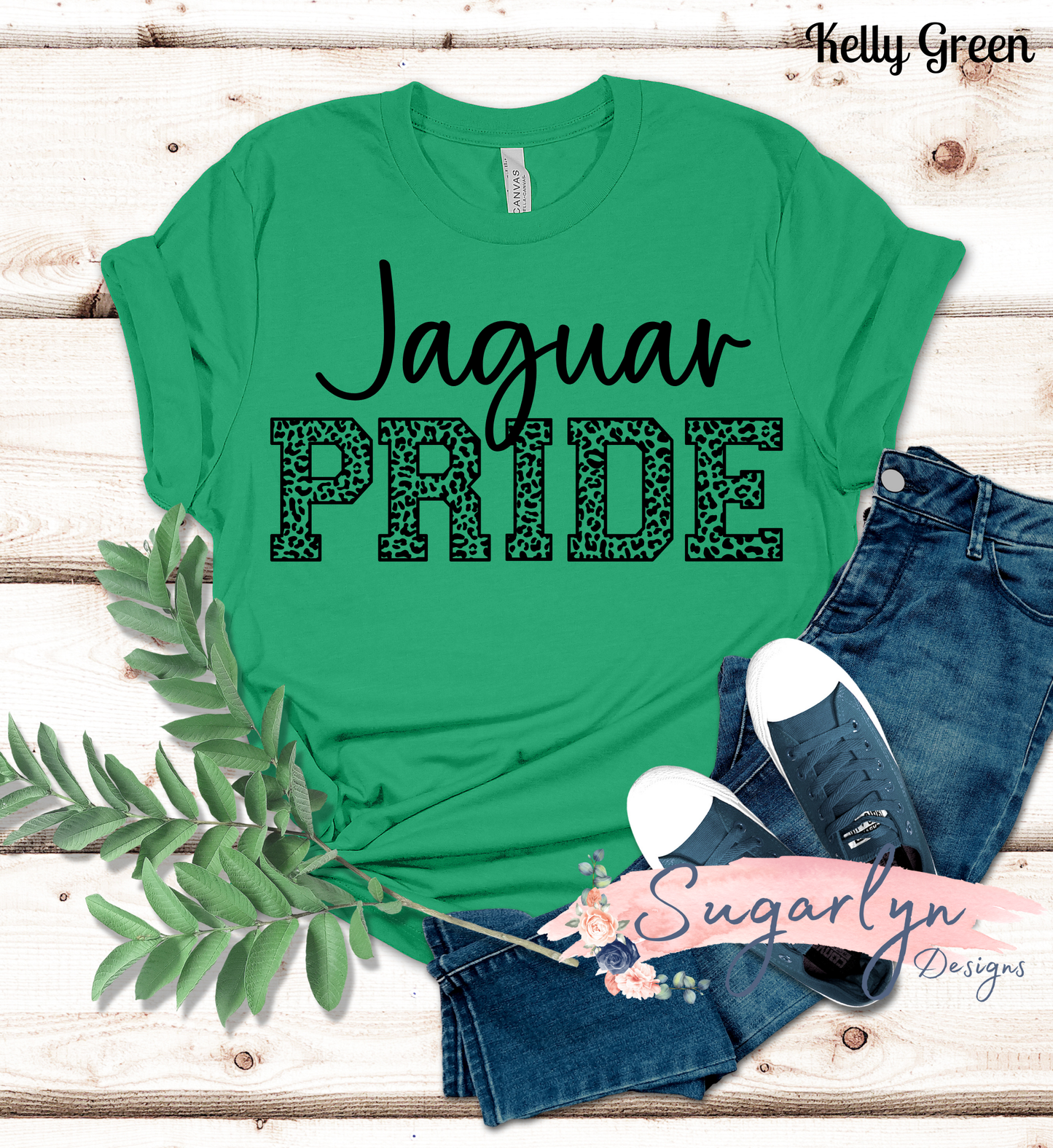 Ressie Jeffries Jaguars -- Jaguars Pride Leopard Print