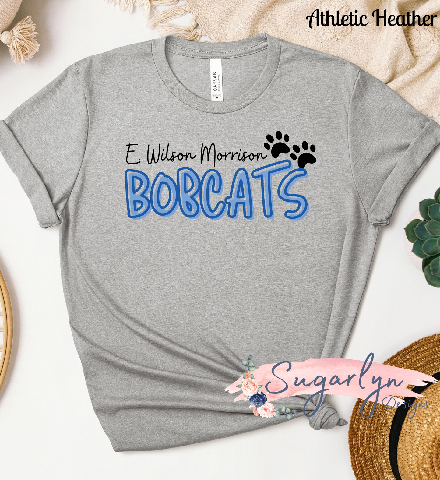 EWM Bobcats - Bobcats Two Tone Text